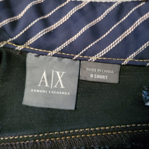 A/X Armani Exchange Size 0 SHORT Bootcut Jeans - Picture 5 of 8